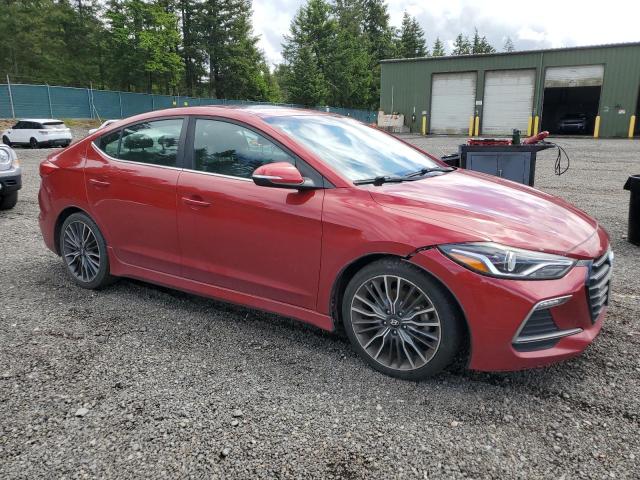 Vin: kmhd04lb4ju523758, lot: 58979395, hyundai elantra sport 20184