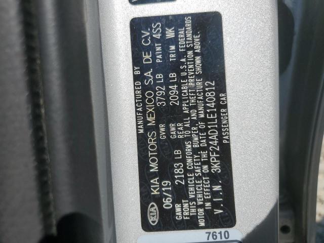 2020 KIA FORTE FE - 3KPF24AD1LE140812