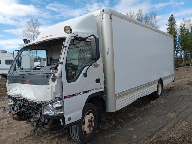 GMC 5500 W5504 2007 white tilt cab diesel J8DE5B16377301545 photo #1