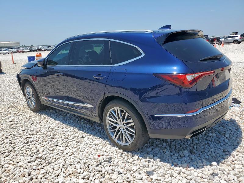 Vin: 5j8ye1h82pl008664, lot: 58097245, acura mdx advance 20232