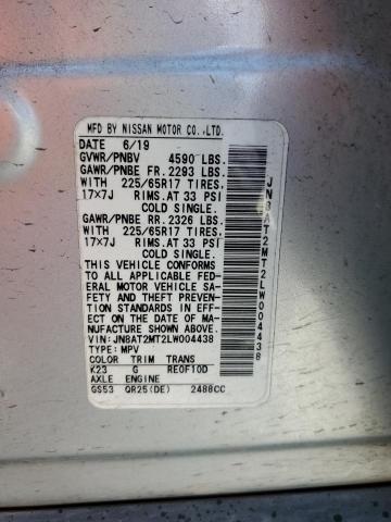2020 NISSAN ROGUE S - JN8AT2MT2LW004438