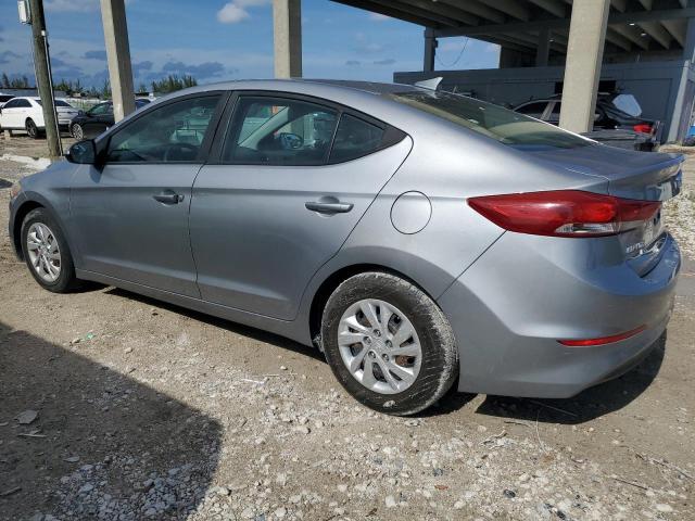 HYUNDAI ELANTRA SE 2017 gray sedan 4d gas 5NPD74LF1HH071193 photo #3