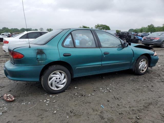 CHEVROLET CAVALIER L 1997 teal  gas 1G1JF5244V7190036 photo #4