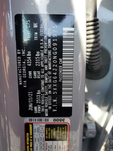 2022 KIA K5 GT LINE - 5XXG64J20NG091975
