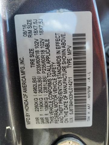 2017 ACURA RDX - 5J8TB4H33HL014211