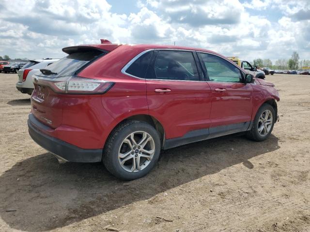 Vin: 2fmpk4k96hbb32035, lot: 56289595, ford edge titanium 20173