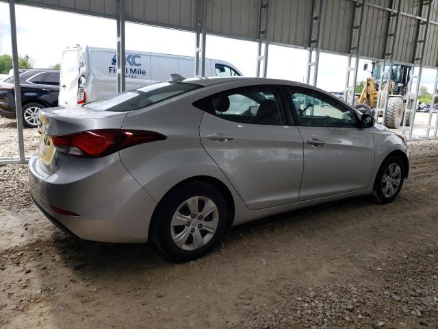 HYUNDAI ELANTRA SE 2016 silver  gas 5NPDH4AE0GH737580 photo #4