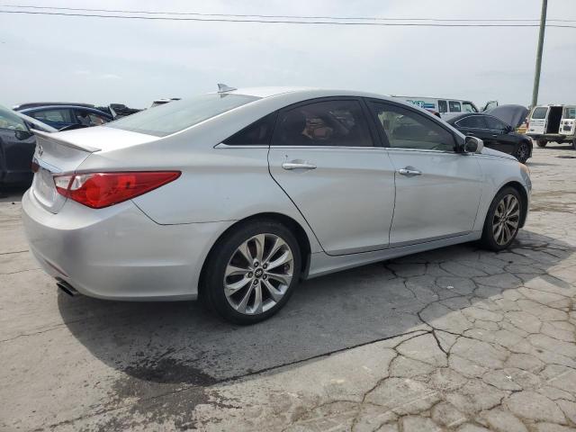HYUNDAI SONATA SE 2012 silver sedan 4d gas 5NPEC4AC7CH495687 photo #4