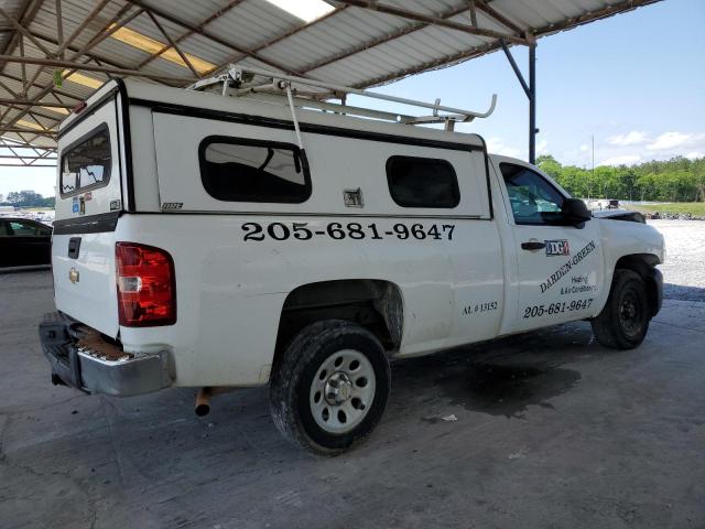 CHEVROLET SILVERADO 2011 white  gas 1GCNCPEX1BZ466658 photo #4
