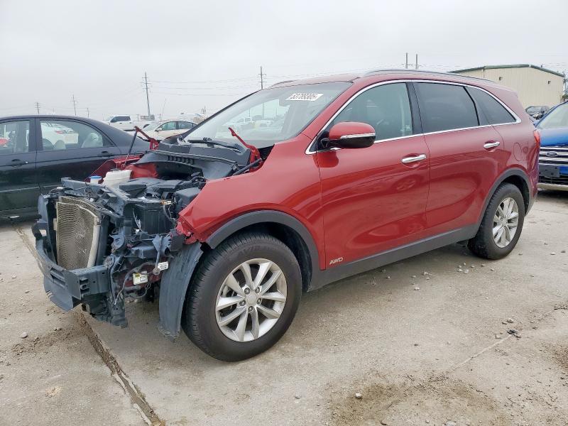 KIA SORENTO LX 2016 red  gas 5XYPGDA34GG098979 photo #1