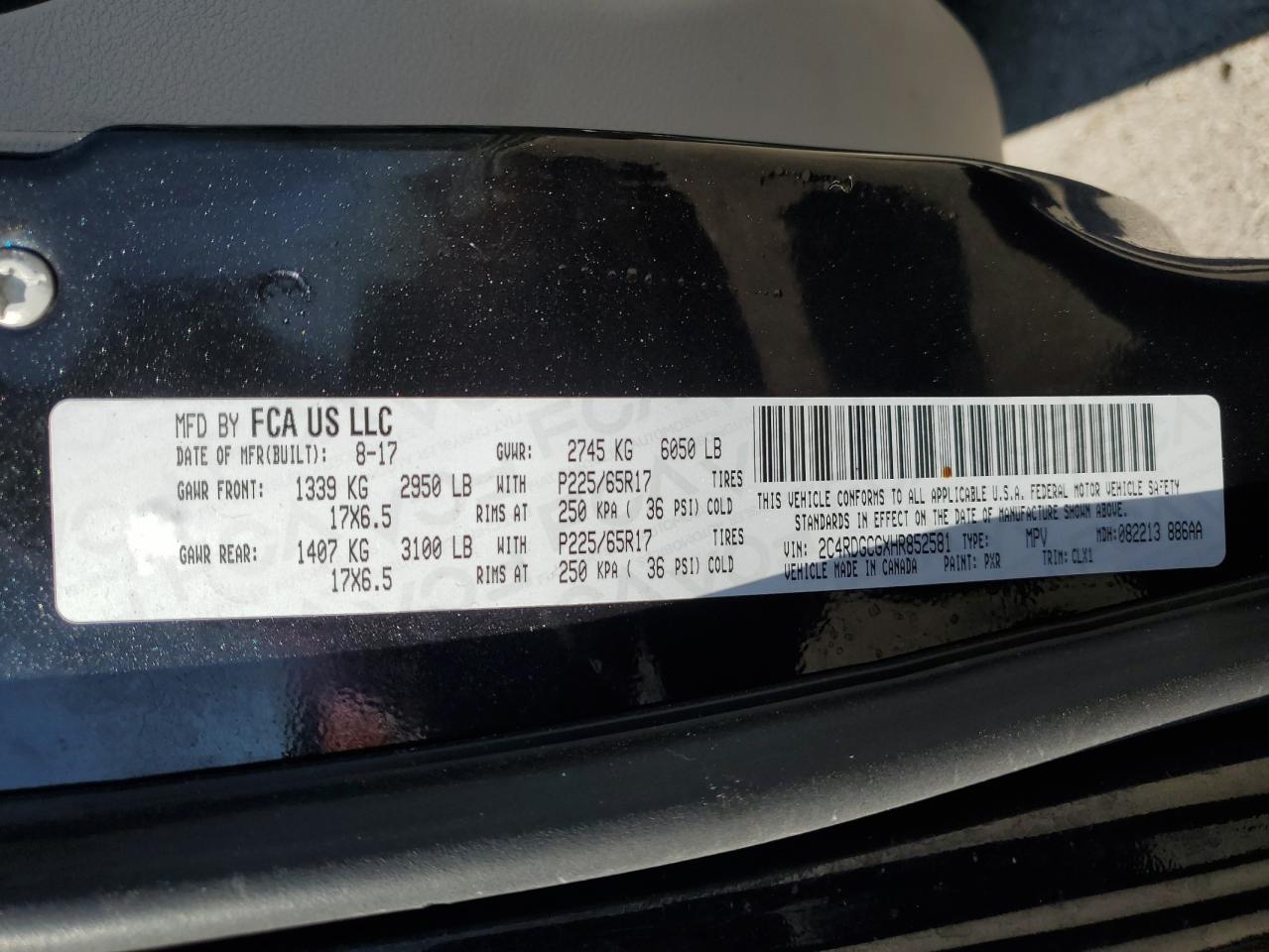 DODGE GRAND CARAVAN SXT