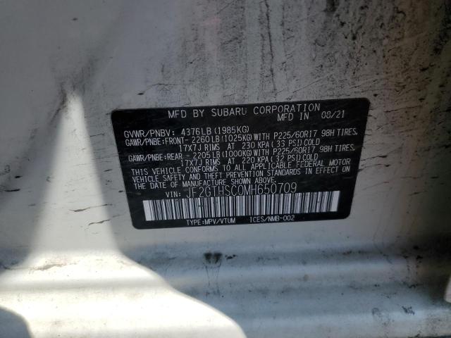 2021 SUBARU CROSSTREK - JF2GTHSC0MH650709