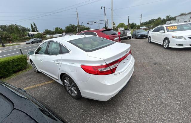 HYUNDAI AZERA 2016 white sedan 4d gas KMHFG4JG4GA519447 photo #4