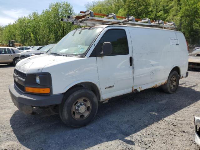 CHEVROLET CHEVY VAN 2006 white  gas 1GCGG25V361203882 photo #1