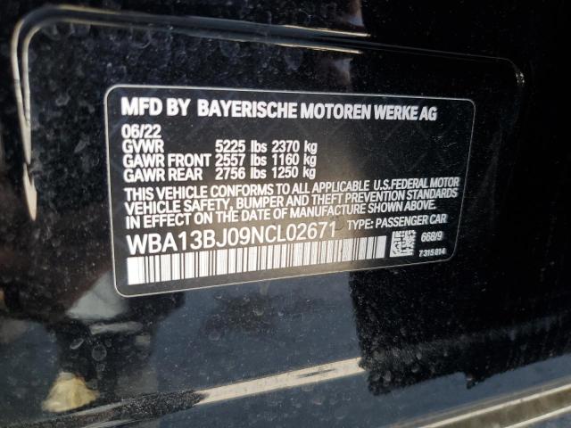 2022 BMW 530 XI - WBA13BJ09NCL02671
