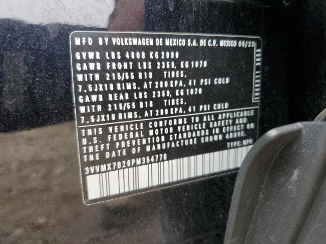 2023 VOLKSWAGEN TAOS S 3VVMX7B26PM354778