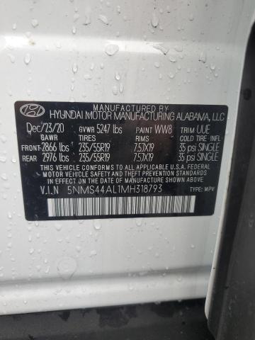 2021 HYUNDAI SANTA FE L - 5NMS44AL1MH318793