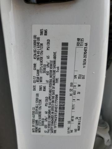 2017 FORD F250 SUPER - 1FT7W2BT2HEC77098