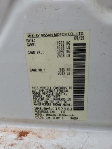 2020 NISSAN ALTIMA S - 1N4BL4BV1LC157903