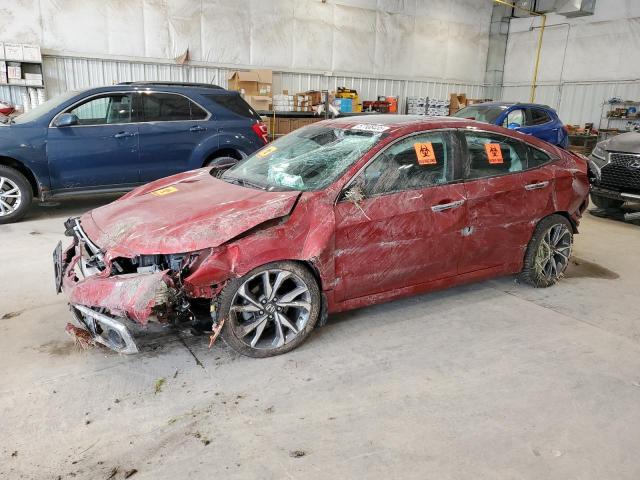 Vin: 19xfc1f9xke000143, lot: 57108435, honda civic touring 2019 img_1