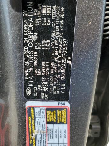 2019 KIA SOUL - KNDJN2A26K7019597