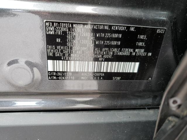 2023 TOYOTA RAV4 XSE 4T3E6RFV4PU120269