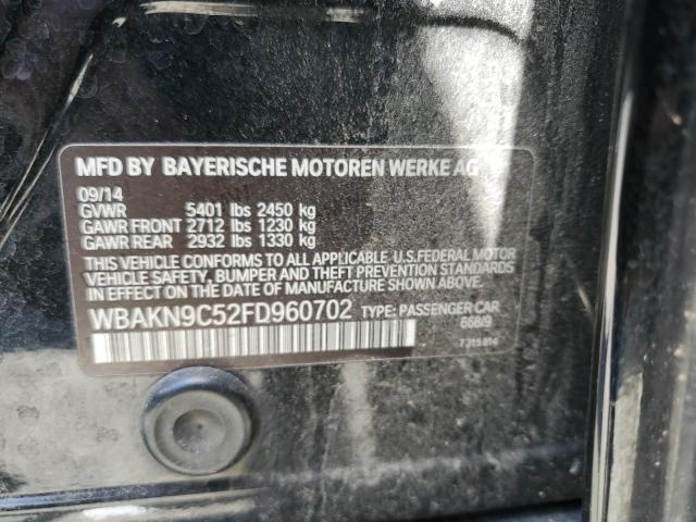 2015 BMW 550 I WBAKN9C52FD960702