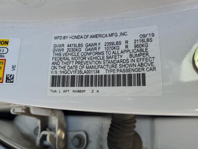 2020 HONDA ACCORD SPO 1HGCV1F35LA001134