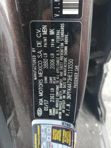 2017 KIA FORTE LX - 3KPFK4A73HE113550