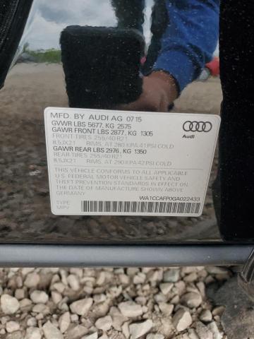 2016 AUDI SQ5 PREMIU WA1CCAFP0GA022433