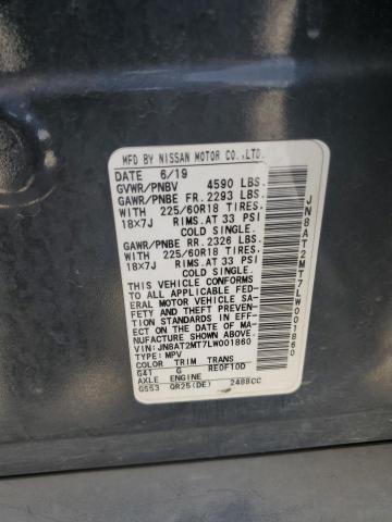2020 NISSAN ROGUE S - JN8AT2MT7LW001860