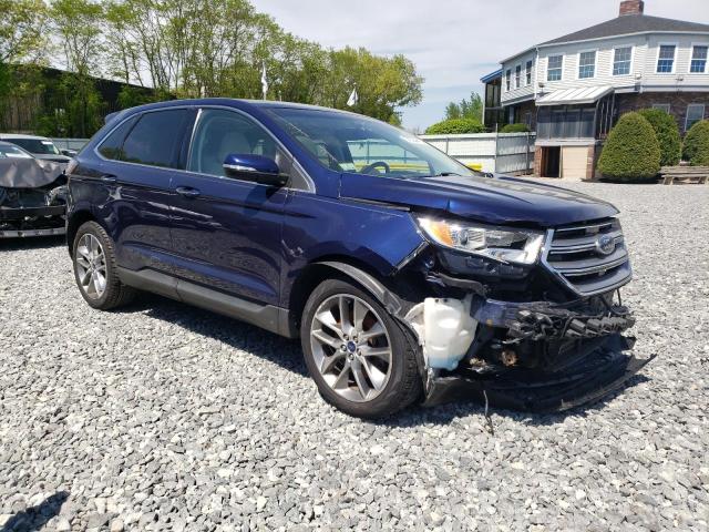 Vin: 2fmpk4k99gbb69692, lot: 57064415, ford edge titanium 20164