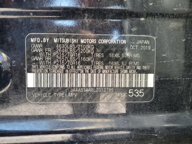2020 MITSUBISHI ECLIPSE CR - JA4AS3AA8LZ012785