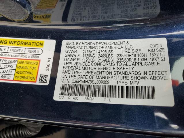2025 HONDA CR-V EXL 5J6RS4H79SL009009