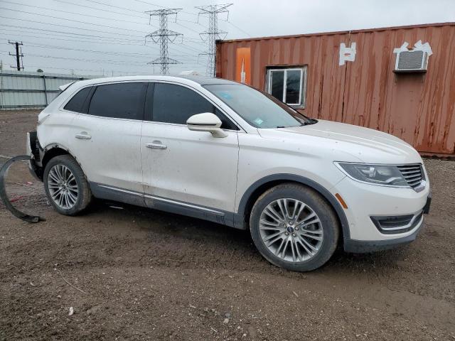 Vin: 2lmpj8lr7gbl22227, lot: 57791595, lincoln mkx reserve 20164
