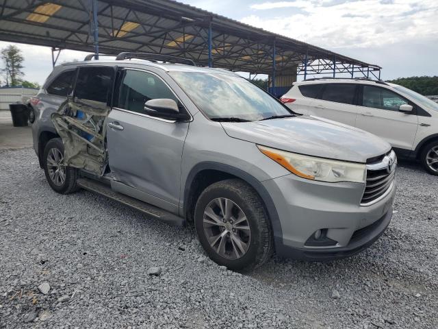 Vin: 5tdjkrfh6es017499, lot: 55273585, toyota highlander xle 20144