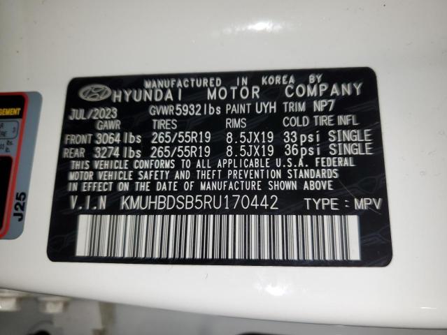 2024 GENESIS GV80 BASE KMUHBDSB5RU170442