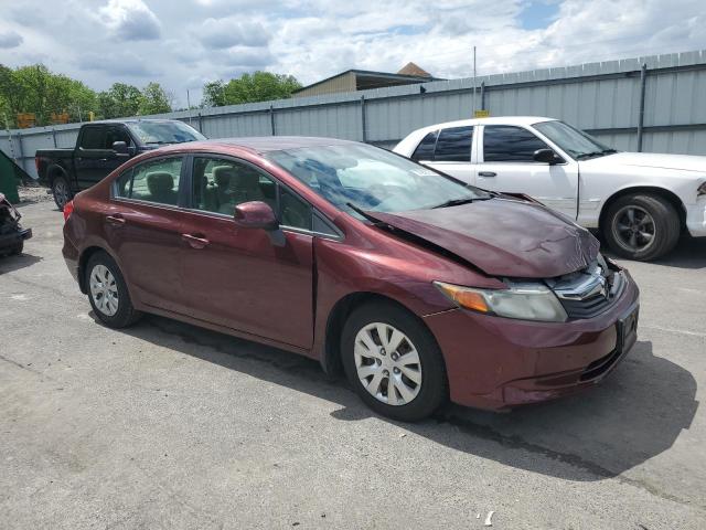 Vin: 19xfb2f57ce373714, lot: 57862185, honda civic lx 20124