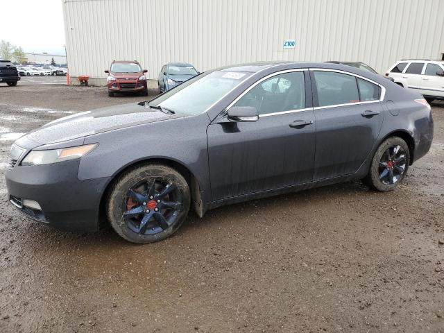 ACURA TL 2012 gray  gas 19UUA8F59CA800649 photo #1