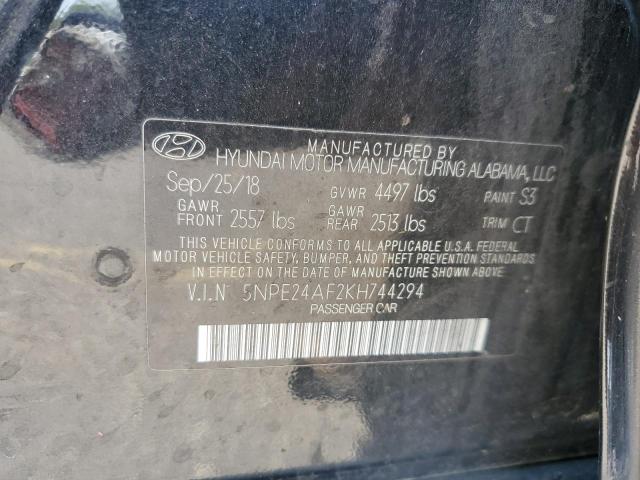 2019 HYUNDAI SONATA SE - 5NPE24AF2KH744294