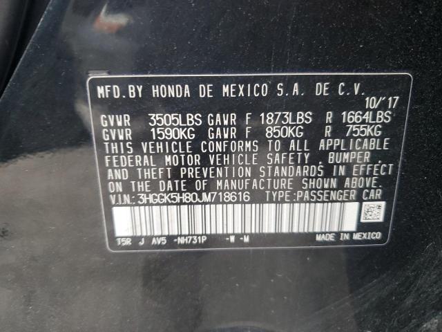 2018 HONDA FIT EX 3HGGK5H80JM718616