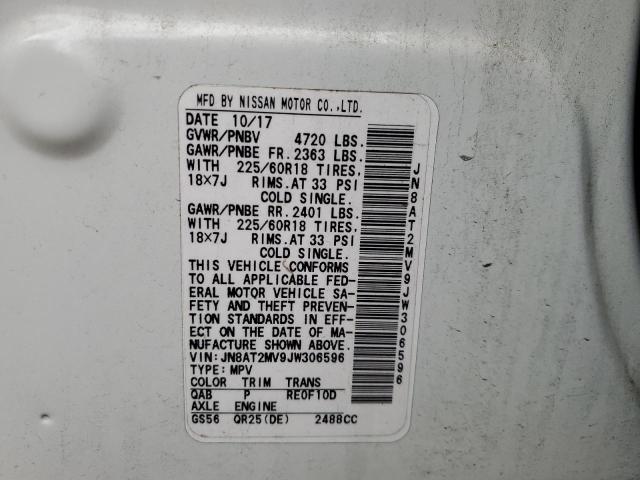 2018 NISSAN ROGUE S - JN8AT2MV9JW306596