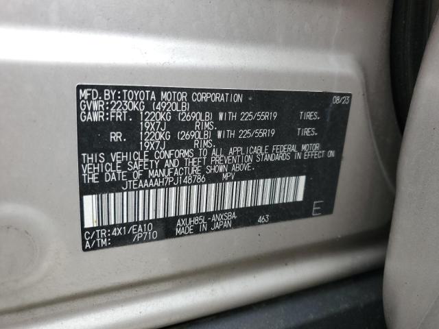 2023 TOYOTA VENZA LE JTEAAAAH7PJ148786