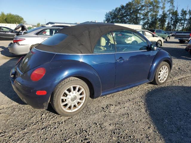 VOLKSWAGEN NEW BEETLE 2004 blue  gas 3VWCM31Y14M312822 photo #4