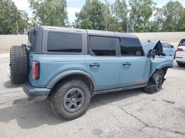 FORD BRONCO BAS 2022 blue  gas 1FMEE5DP4NLB75249 photo #4