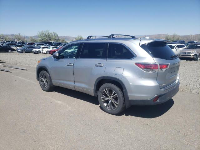 Vin: 5tdjkrfh9gs318528, lot: 51246665, toyota highlander xle 20162