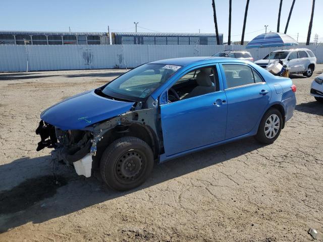 TOYOTA COROLLA BA 2009 blue  gas 2T1BU40E49C011778 photo #1