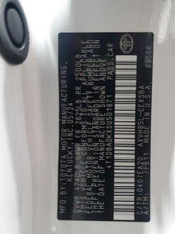 2025 TOYOTA CAMRY XSE - 4T1DBADKXSU501871