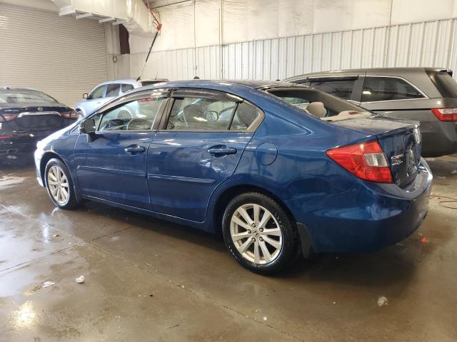 HONDA CIVIC EX 2012 blue  gas 19XFB2F89CE029795 photo #3