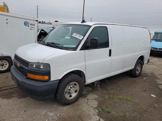 CHEVROLET EXPRESS G2 2018 white  gas 1GCWGAFP6J1208041 photo #1